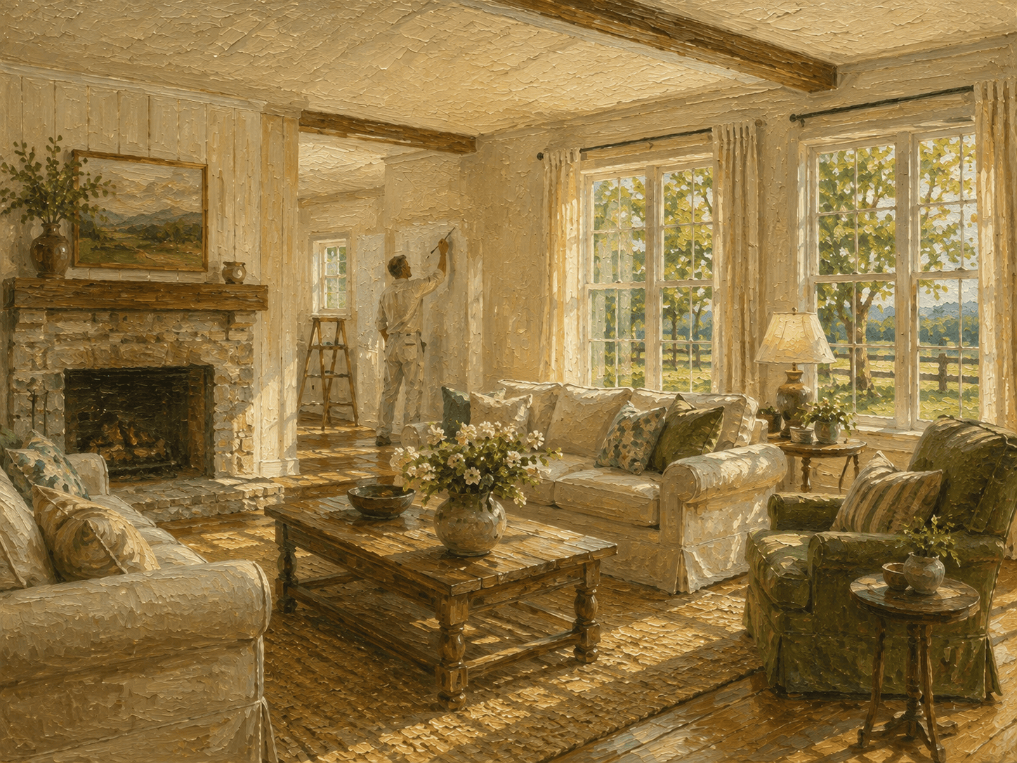 Interior painting